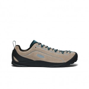 Keen Jasper Suede Erkek Spor Ayakkabı Bej Rengi Mavi | YUO4915TX