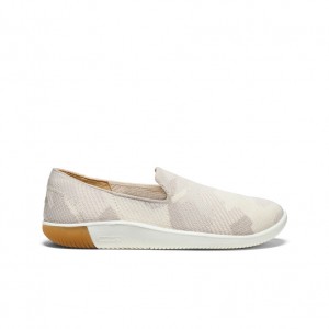 Keen KNX Knit Kadın Slip On Ayakkabı Gümüş | YCO9480ZB