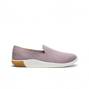 Keen KNX Knit Kadın Slip On Ayakkabı Mor Pembe | JHO1290MA