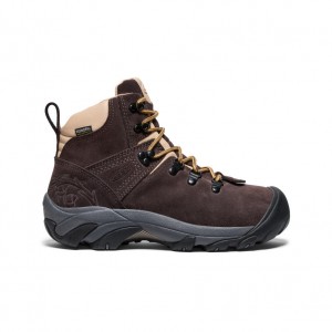 Keen Pyrenees Waterproof x Mountain Research Kadın Yürüyüş Botu Mavi Kahverengi | IWA9651NQ