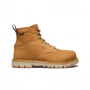 Keen San Jose 6" Waterproof 90° Heel Erkek Iş Botu Kahverengi | OFO931OC