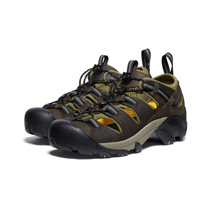 Keen Arroyo II Erkek Iş Ayakkabısı Siyah Sarı | CWZ1842ZG