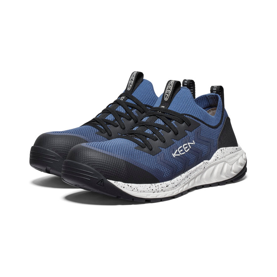 Keen Arvada Shift ESD Sneaker Erkek Iş Ayakkabısı Indigo Siyah | HUA2231UB