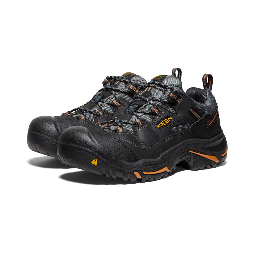 Keen Braddock Low Erkek Iş Ayakkabısı Siyah | PMB7628HE