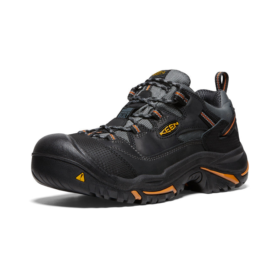 Keen Braddock Low Erkek Iş Ayakkabısı Siyah | PMB7628HE