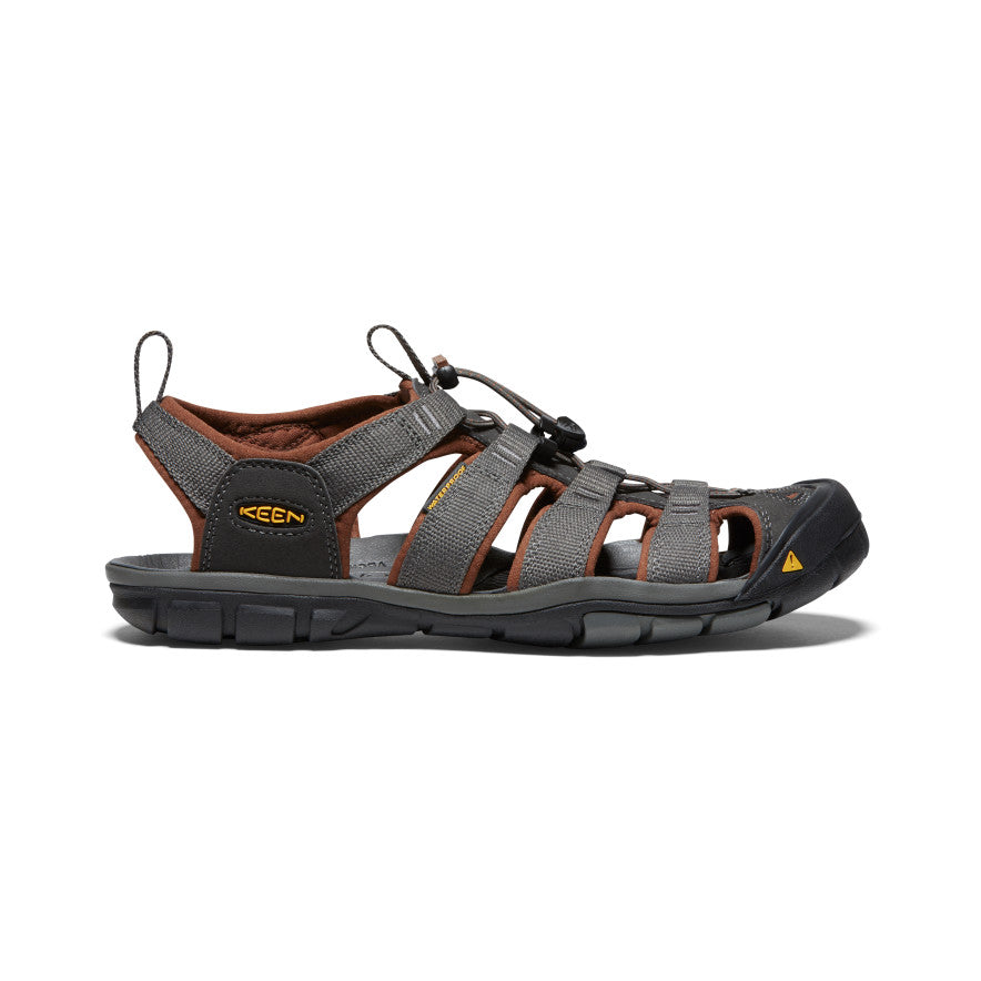 Keen Clearwater CNX Erkek Sandalet Gri Kahverengi | ONI2349VW