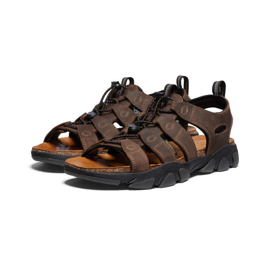 Keen Daytona II Erkek Sandalet Kahverengi Siyah | DHH3624NS