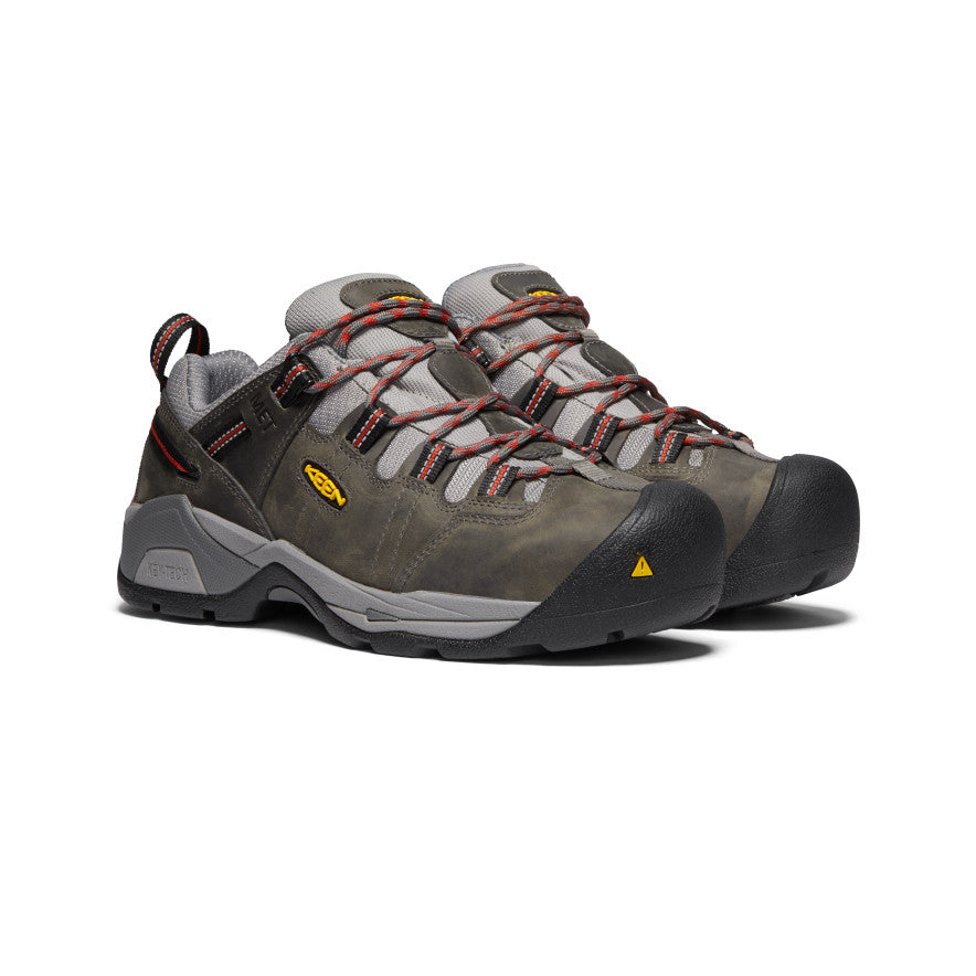 Keen Detroit XT Internal Met Erkek Iş Ayakkabısı Gri | RJU877HO