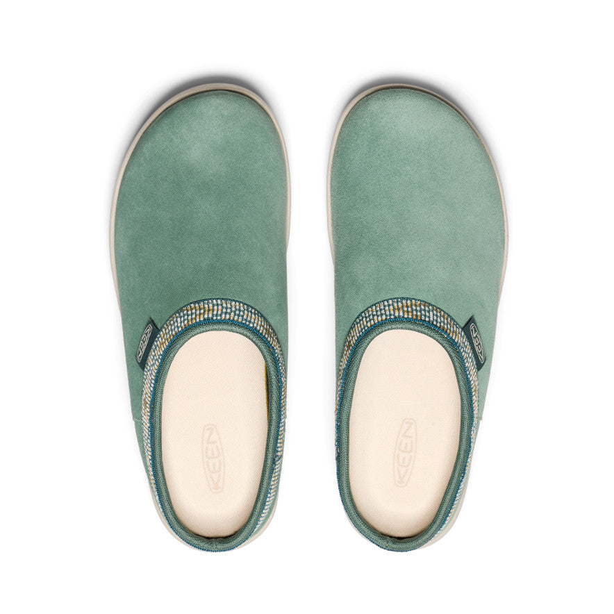 Keen Elle Suede Mule Kadın Terlik Yeşil | RRU6835XI