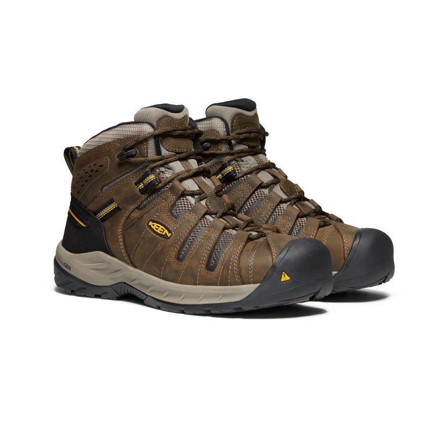 Keen Flint II Boot Erkek Iş Botu Kahverengi | KIK5674QQ