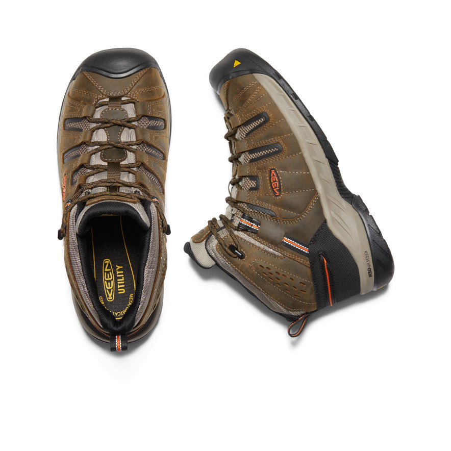 Keen Flint II Erkek Iş Botu Kahverengi | OWX8110SP