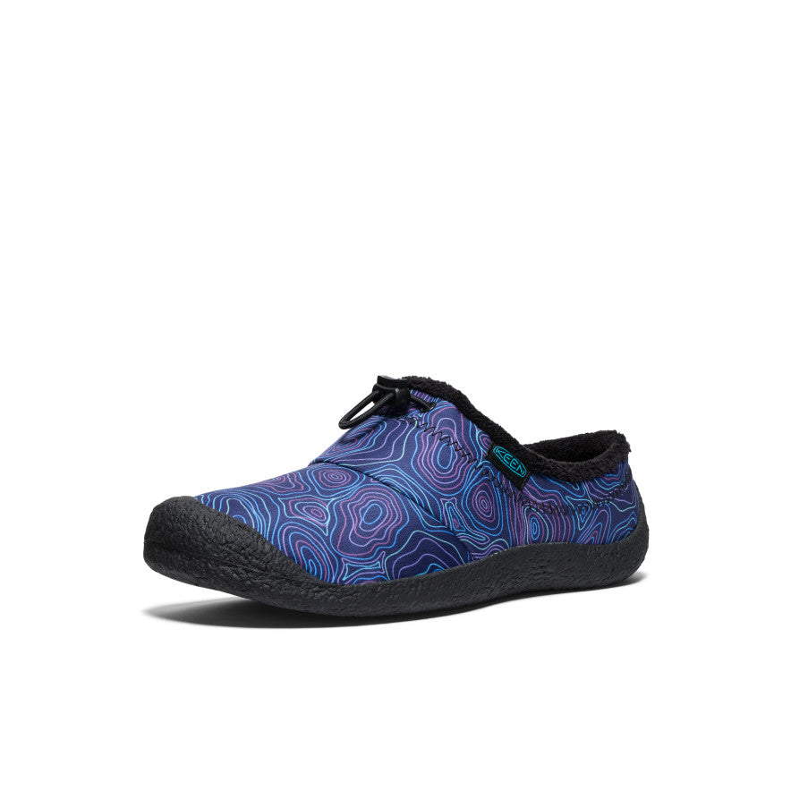 Keen Howser III Slide Kadın Slip On Ayakkabı Siyah Mavi Turkuaz | ZZF1760NE