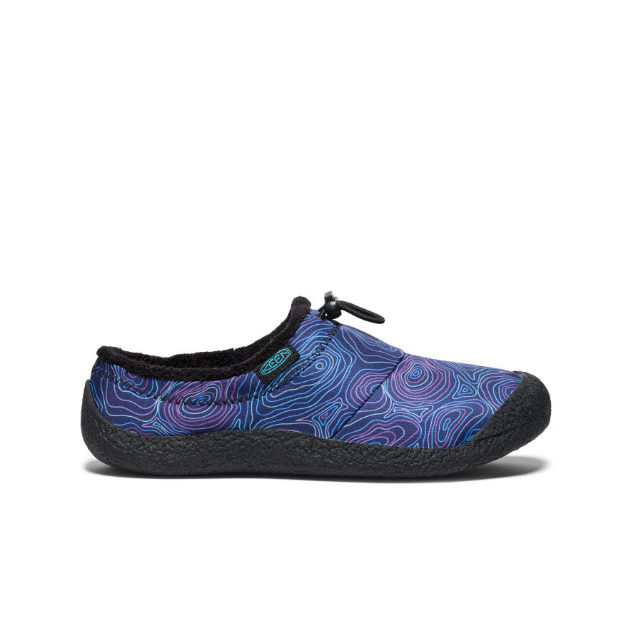 Keen Howser III Slide Kadın Slip On Ayakkabı Siyah Mavi Turkuaz | ZZF1760NE