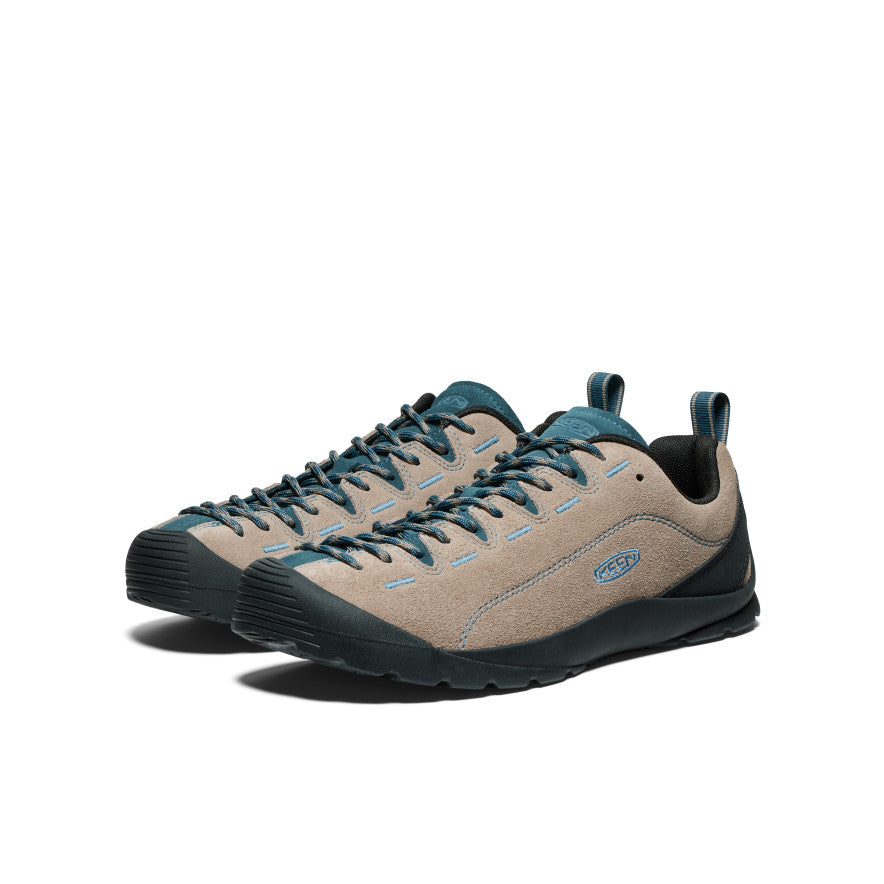Keen Jasper Suede Erkek Spor Ayakkabı Bej Rengi Mavi | YUO4915TX