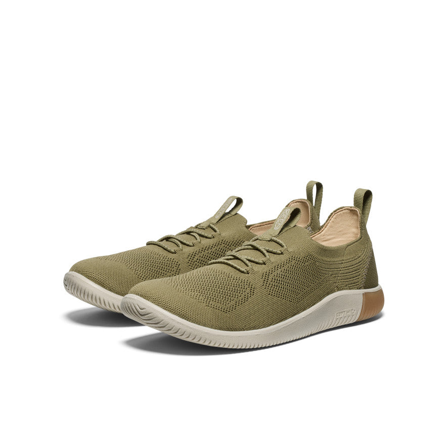 Keen KNX Knit Erkek Spor Ayakkabı Zeytin Yeşili Gri Kahverengi | UUR8493YS