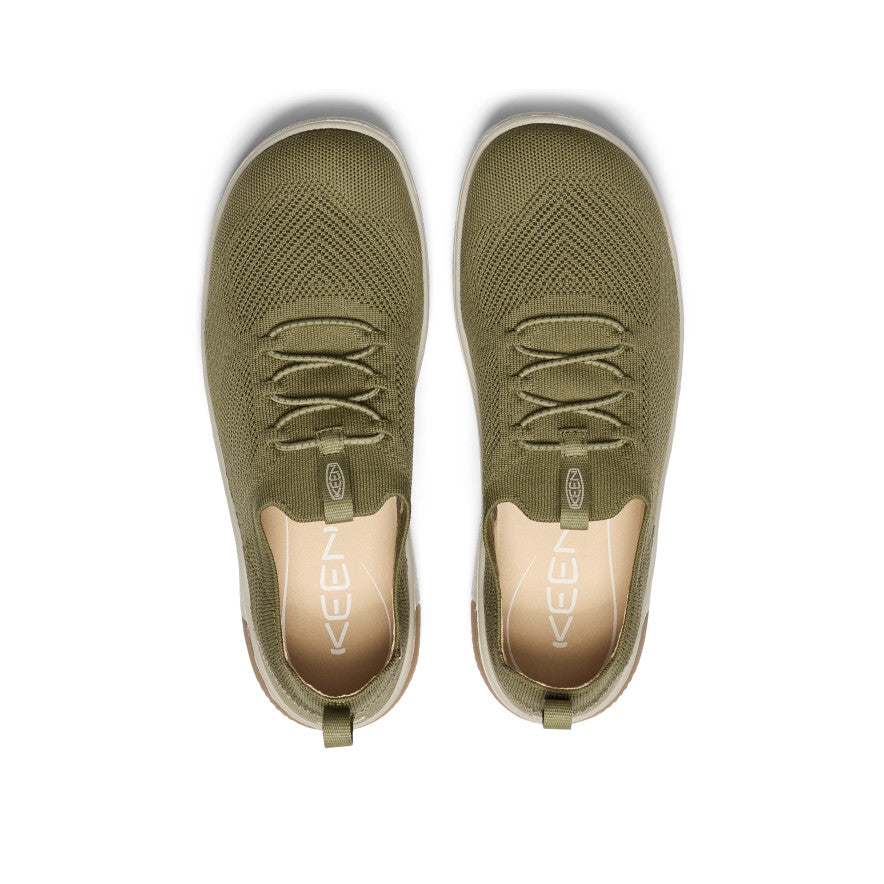 Keen KNX Knit Erkek Spor Ayakkabı Zeytin Yeşili Gri Kahverengi | UUR8493YS