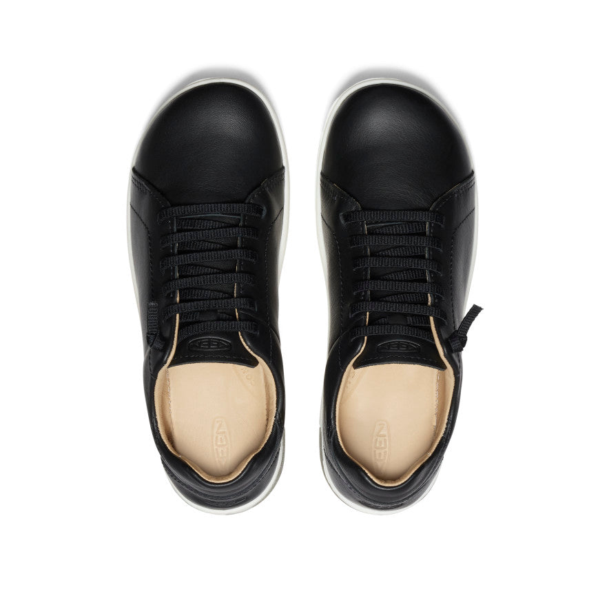 Keen KNX Leather Kadın Spor Ayakkabı Siyah Beyaz | PBU780YG