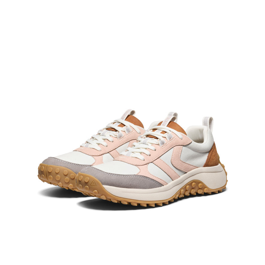 Keen KS86 Leather Kadın Spor Ayakkabı Beyaz Pembe | KIJ152LF