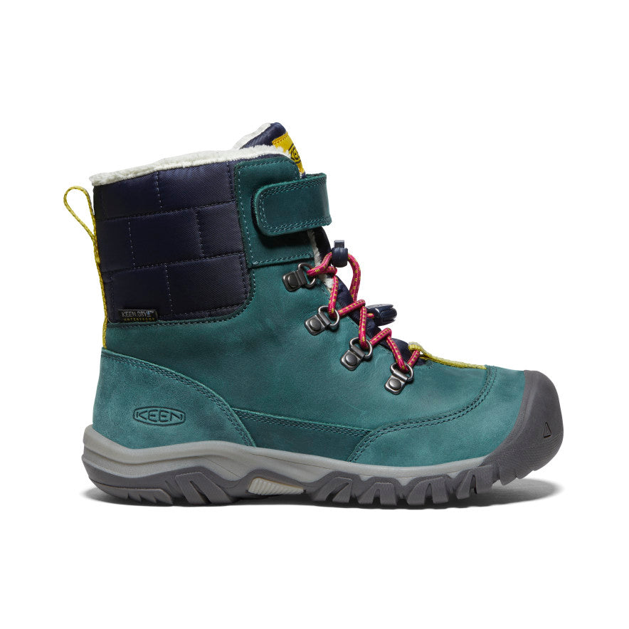 Keen Kanibou Waterproof Winter Big Çocuk Kar Botu Koyu Mavi | FNA2273EY