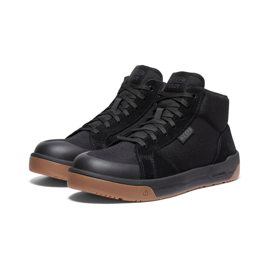 Keen Kenton Mid Erkek Iş Ayakkabısı Siyah | IHO1325QK