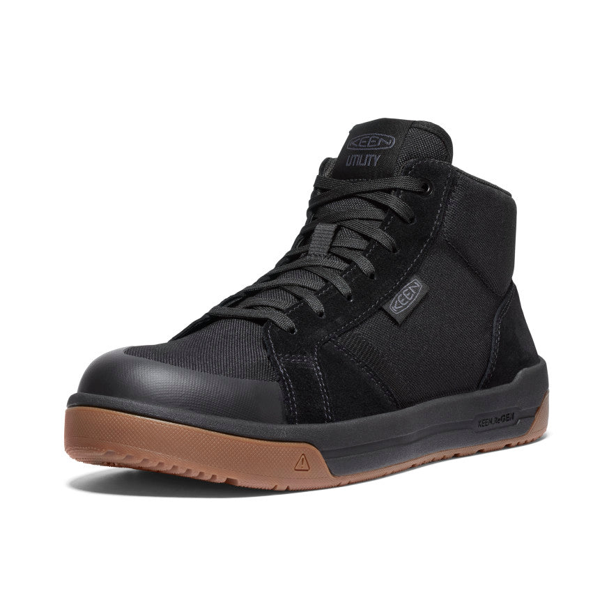 Keen Kenton Mid Erkek Iş Ayakkabısı Siyah | IHO1325QK