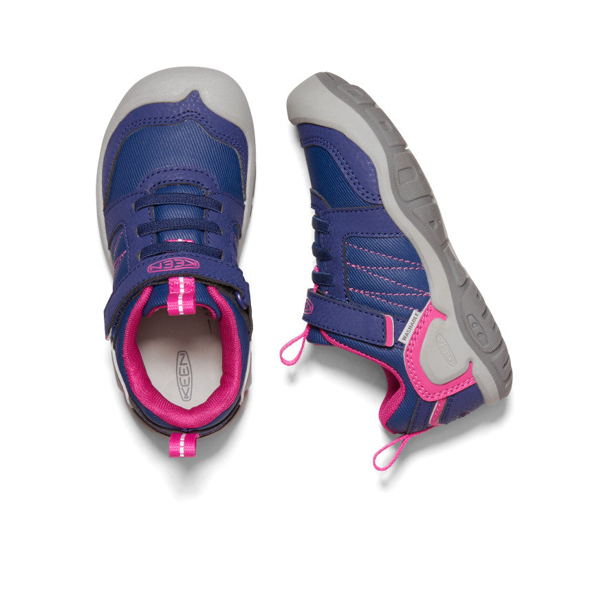 Keen Knotch Peak Çocuk Spor Ayakkabı Mavi Pembe Tavuskuşu | NEW1119PK