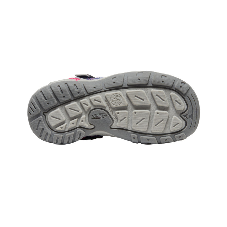 Keen Knotch Peak Çocuk Spor Ayakkabı Mavi Pembe Tavuskuşu | NEW1119PK