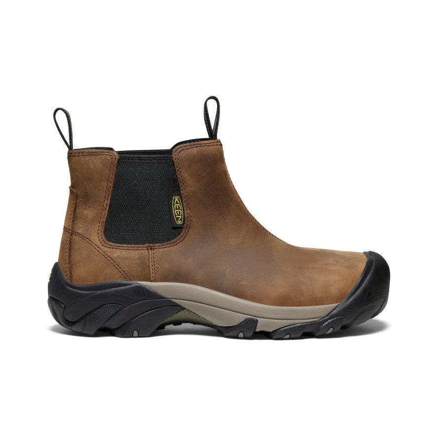 Keen Lansing Erkek Chelsea Bot Kahverengi Siyah | SQK5380VL