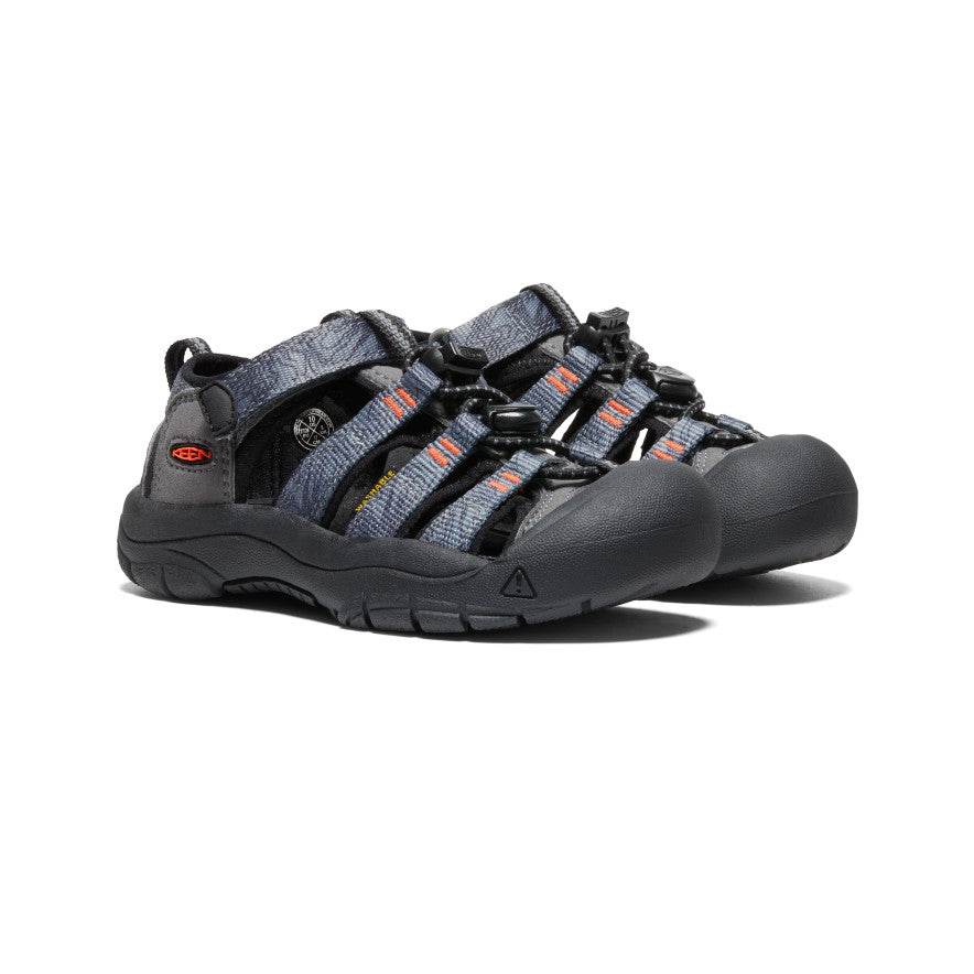 Keen Newport H2 Çocuk Sandalet Gri Siyah | WLF7658OC