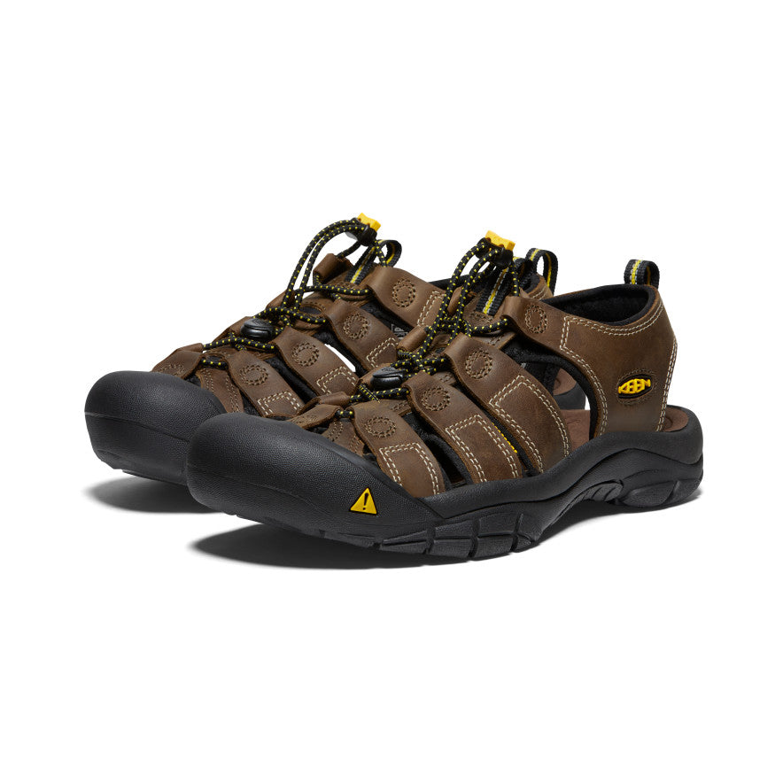 Keen Newport Leather Erkek Sandalet Kahverengi | NAX7055KW