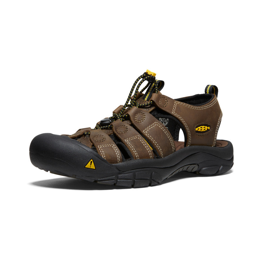 Keen Newport Leather Erkek Sandalet Kahverengi | NAX7055KW