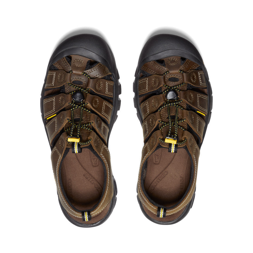 Keen Newport Leather Erkek Sandalet Kahverengi | NAX7055KW