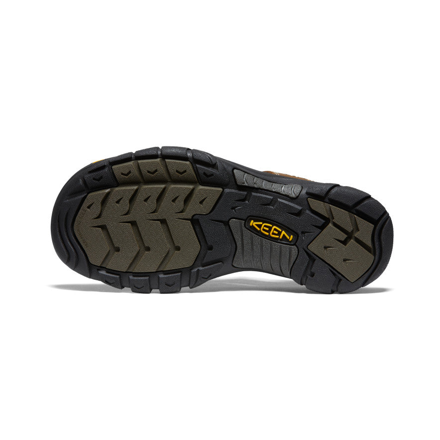 Keen Newport Leather Erkek Sandalet Kahverengi | NAX7055KW