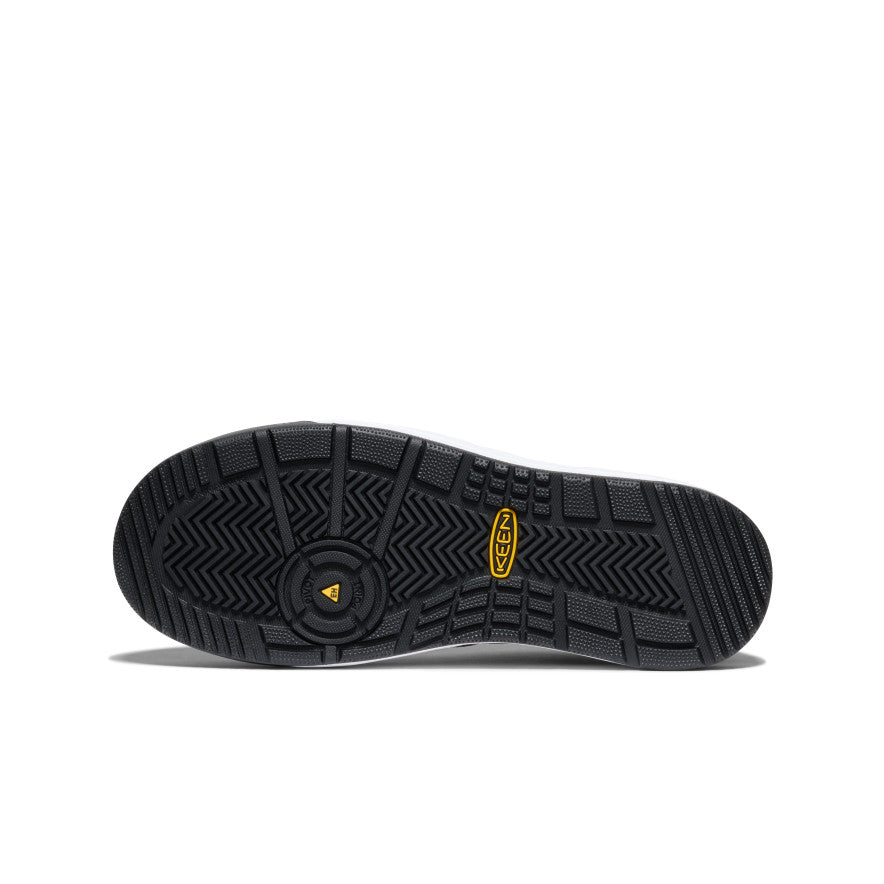 Keen Overton Erkek Iş Ayakkabısı Siyah Kırmızı | NZM6173IP