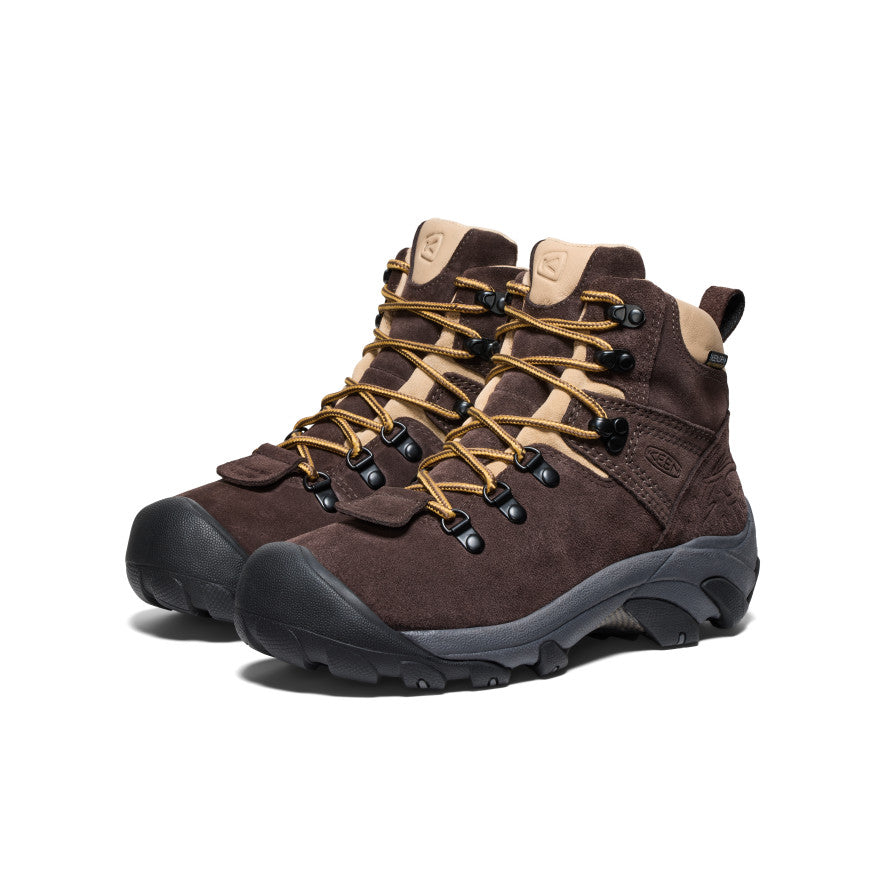 Keen Pyrenees Waterproof x Mountain Research Kadın Yürüyüş Botu Mavi Kahverengi | IWA9651NQ
