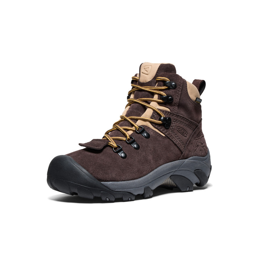 Keen Pyrenees Waterproof x Mountain Research Kadın Yürüyüş Botu Mavi Kahverengi | IWA9651NQ