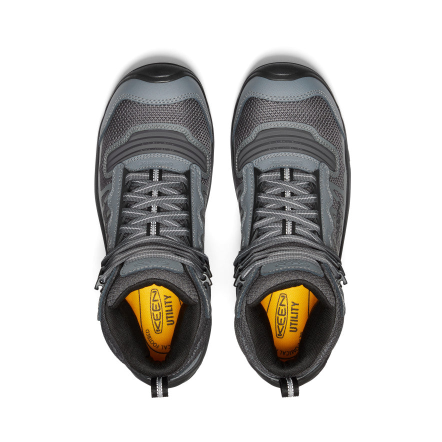 Keen Reno Mid Waterproof Erkek Iş Botu Gri Siyah | ULO8898MU