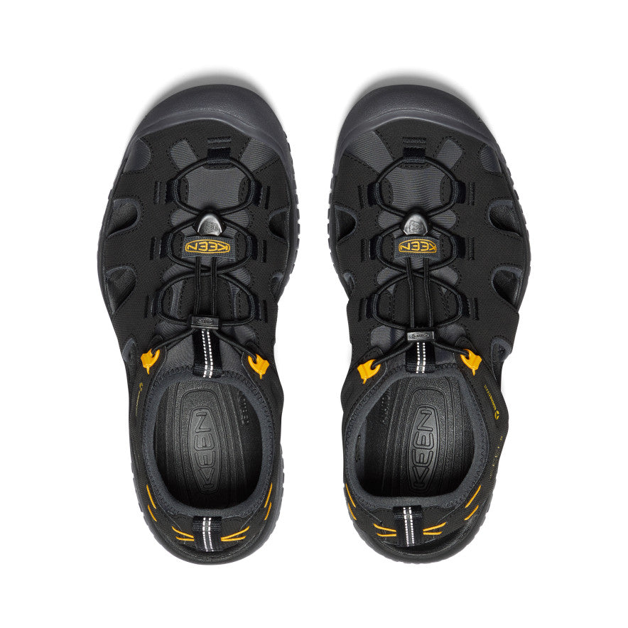 Keen SOLR Erkek Sandalet Siyah Altın | YGG3384CQ