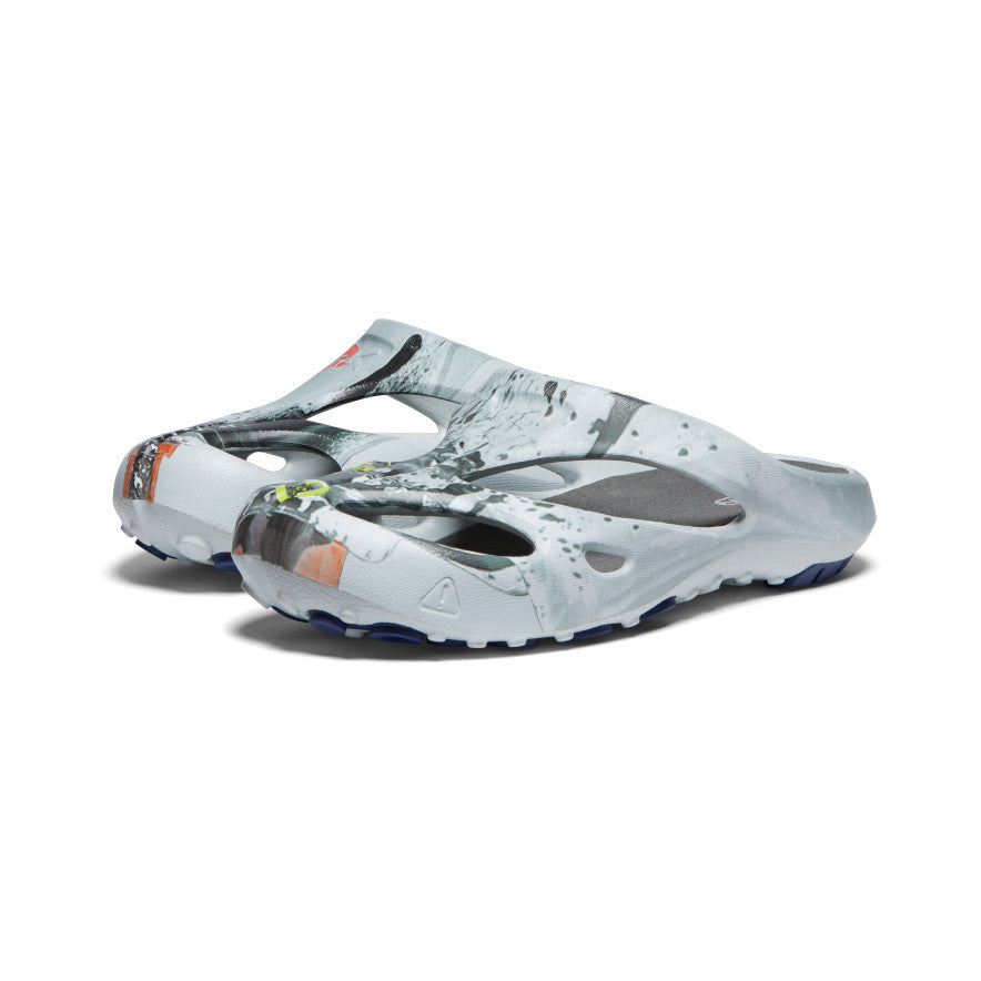 Keen Shanti Arts Clog x PG&AK Erkek Terlik Gümüş Mavi | YVS879IG