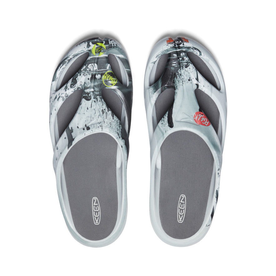 Keen Shanti Arts Clog x PG&AK Erkek Terlik Gümüş Mavi | YVS879IG