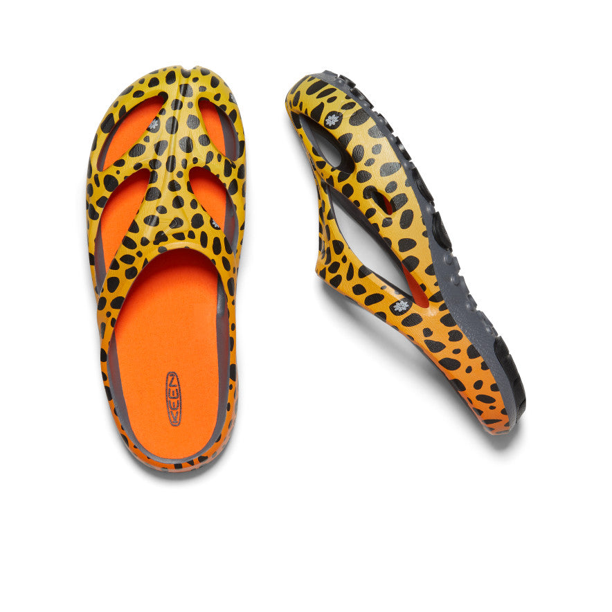 Keen Shanti Arts Erkek Terlik Sarı Siyah Turuncu | SRR7218VW