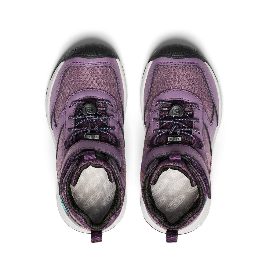 Keen Skua Waterproof Çocuk Iş Botu Siyah Mor | ZZC9439NP