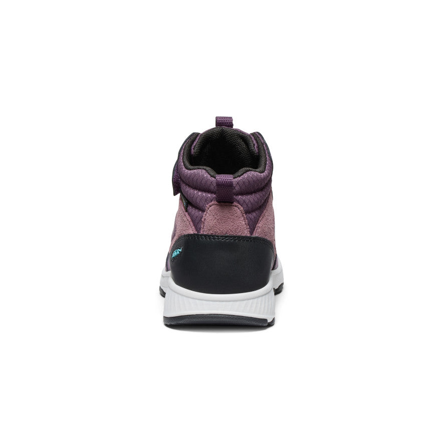 Keen Skua Waterproof Çocuk Iş Botu Siyah Mor | ZZC9439NP