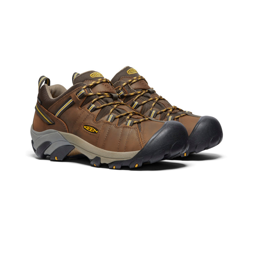 Keen Targhee II Waterproof Erkek Yürüyüş Ayakkabısı Kahverengi Sarı | ADF9740OP