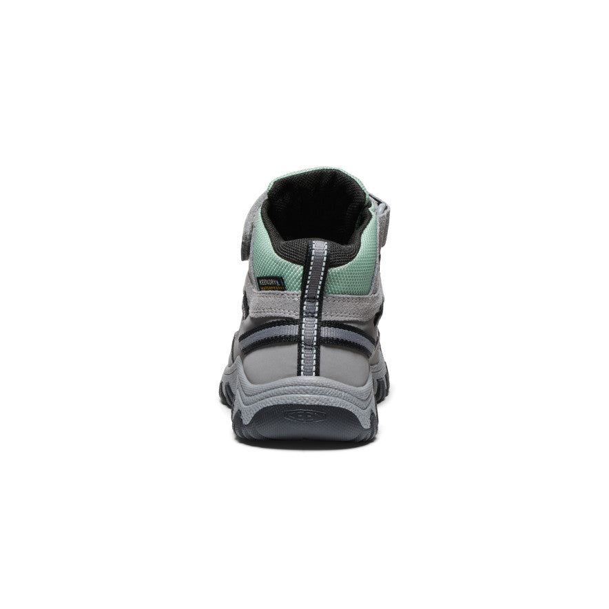 Keen Targhee IV Waterproof Çocuk Yürüyüş Botu Gri Yeşil | QOK880VL