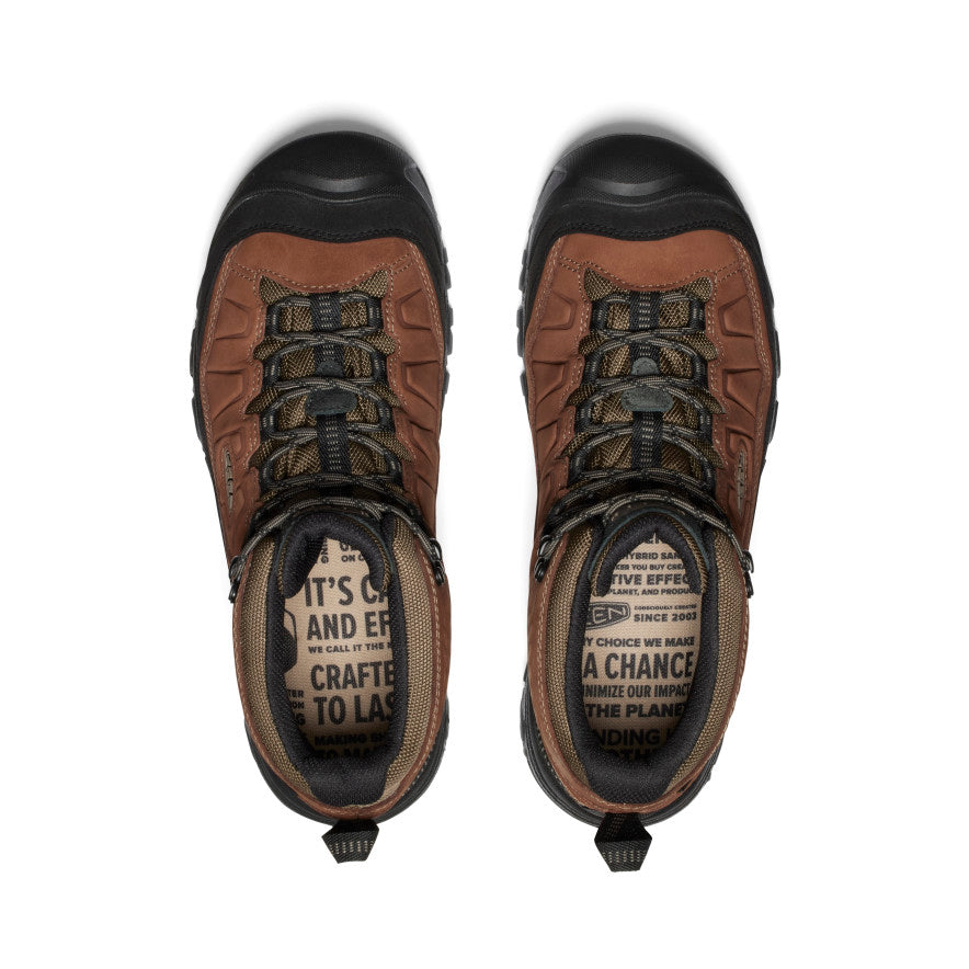 Keen Targhee IV Wide Waterproof Erkek Yürüyüş Botu Kahverengi Siyah | YBL1860TI