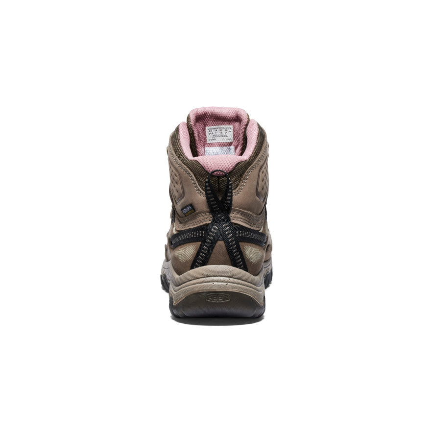 Keen Targhee IV Wide Waterproof Kadın Yürüyüş Botu Kahverengi Pembe | YQN1521DF