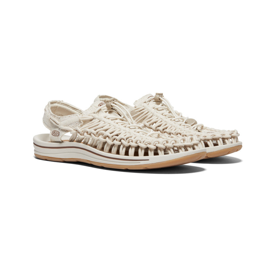 Keen Uneek Canvas Erkek Sandalet Bej Rengi | OVP5523HW