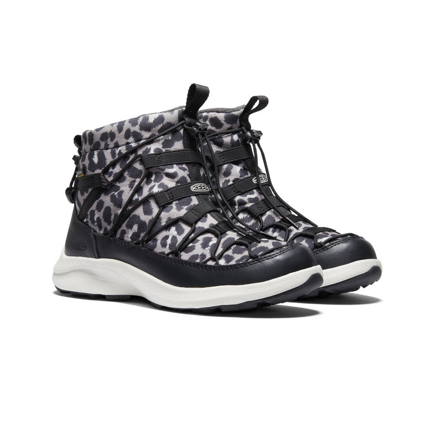 Keen Uneek SNK II Waterproof Kadın Kar Botu Siyah Gümüş | DQA3826QP