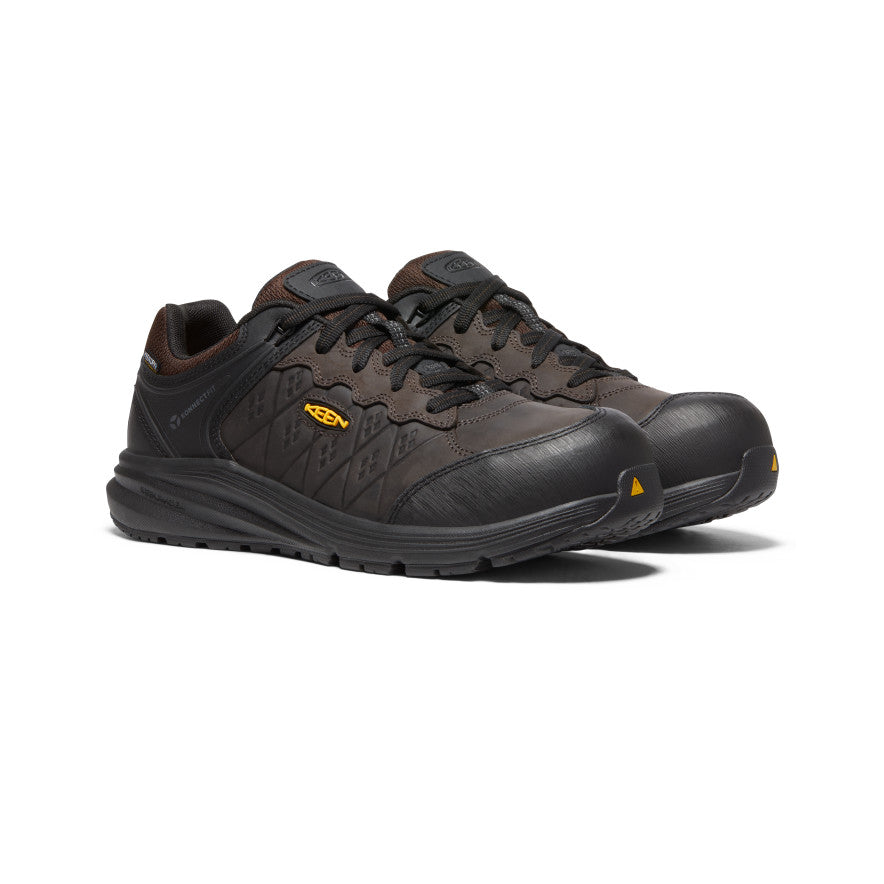 Keen Vista Energy+ Waterproof Erkek Iş Ayakkabısı Kahve Siyah | QXP3813RL